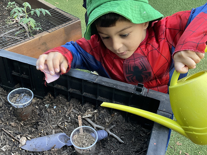 Beautiful outdoor spaces provide an opportunity for discovery with nature